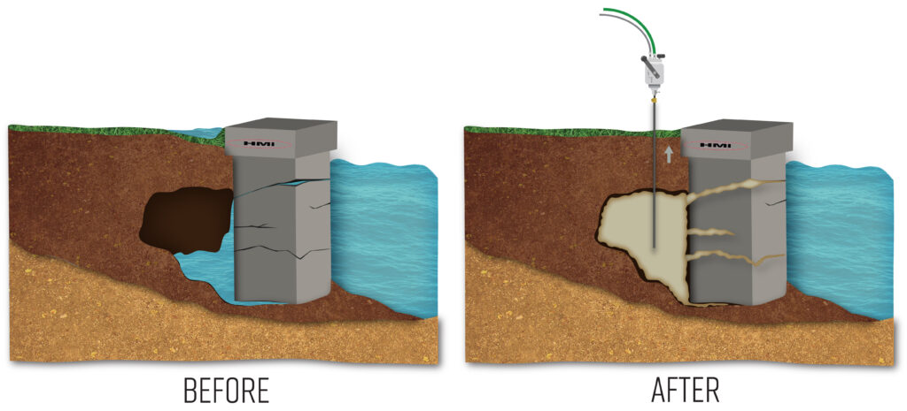 Bulkhead Repair - Foam Works Concrete Leveling